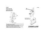 Prime-Line Products R 7148 Instructions / Assembly
