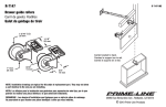 Prime-Line Products R 7147 Instructions / Assembly