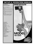 General International 10-050 M1 Use and Care Manual