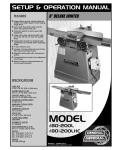 General International 80-200LHC M1 Use and Care Manual