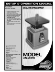 General International 15-220 M1 Use and Care Manual