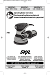 Skil 7492-01-RT Use and Care Manual