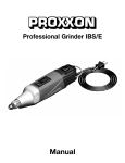 Proxxon 38481 Use and Care Manual