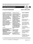 SPEEDWAY 51850 Use and Care Manual