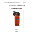 SPEEDWAY 7654 Use and Care Manual