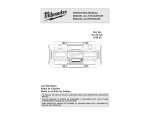 Milwaukee 2790-20 Use and Care Manual