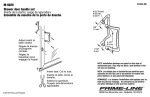 Prime-Line M 6029 Instructions / Assembly