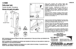 Prime-Line U 9868 Instructions / Assembly
