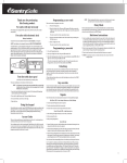 SentrySafe T6-331 Use and Care Manual