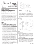 Grandeur NEWFAV-68-LB-KA Instructions / Assembly