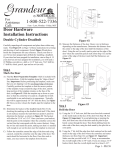 Nostalgic Warehouse NEW-62-VB-KA Instructions / Assembly