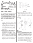 Nostalgic Warehouse WIN-60-LB-KA Instructions / Assembly