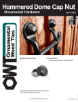 OWT Ornamental Wood Ties 56622 Installation Guide