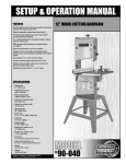 General International 90-040 M1 Use and Care Manual