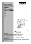 Makita 4329K Use and Care Manual