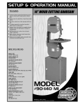 General International 90-140 M1 Use and Care Manual