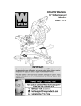 WEN 70716 Use and Care Manual