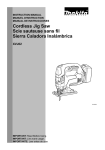 Makita XVJ02Z Use and Care Manual