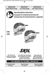 Skil 4395-01 Use and Care Manual