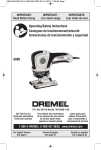 Dremel 6800-DR-RT Use and Care Manual