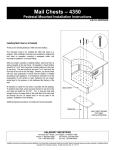 Salsbury Industries 4350GRN Installation Guide