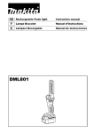 Makita DML801 Use and Care Manual