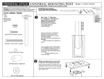 Gibraltar Mailboxes HCTBBBP1 Installation Guide