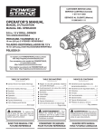 PowerStroke PSL0DD121 Use and Care Manual