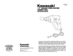 Kawasaki 840271 Use and Care Manual