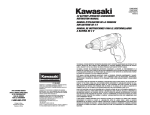 Kawasaki 840889 Use and Care Manual