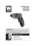 WEN 49036 Use and Care Manual