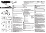 Worx WX252L Use and Care Manual