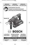 Bosch RH328VC-36K Use and Care Manual