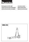 Makita BML184 Use and Care Manual