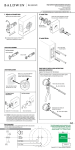 Baldwin SC.RAD.481 Installation Guide