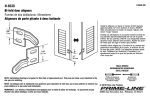 Prime-Line N 6538 Instructions / Assembly