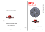 NOVA 13055 Use and Care Manual