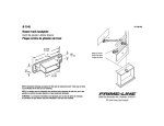Prime-Line R 7145 Instructions / Assembly