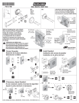 Schlage FB55N V BRW 625 GRW Installation Guide