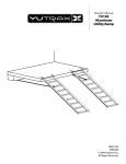 YuTrax TX195 Use and Care Manual