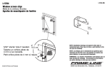 Prime-Line L 5784 Instructions / Assembly