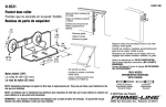 Prime-Line N 6531 Instructions / Assembly
