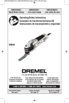 Dremel MM40-01 Use and Care Manual