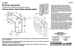 Prime-Line N 7195 Instructions / Assembly