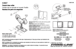 Prime-Line N 6527 Instructions / Assembly