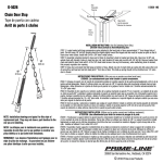 Prime-Line K 5026 Instructions / Assembly