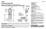 Prime-Line N 6704 Instructions / Assembly