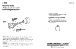 Prime-Line E 2279 Instructions / Assembly