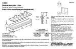 Prime-Line N 6661 Instructions / Assembly