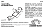 Prime-Line N 6761 Instructions / Assembly